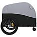 Rimorchio Da Bici Nero E Grigio 45 Kg In Ferro - Foto miniatura 5