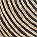 Set Di 2 Cuscini Bergenia Iuta 45 X 45 Cm Nero A Strisce - Foto miniatura 3