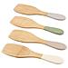 Set Di 4 Spatole In Bambù Da 13 Cm - Pv-bam-1210 - Foto miniatura 1