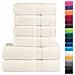 Set ASciugamani SOLUND 6 pz Crema 600 gsm - Foto miniatura 2