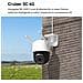 Telecamera Cruiser SC 4G 3K PTZ IP /Wi-Fi Full-color 5MP Red&Blue light - Foto miniatura 13