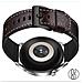 Cinturino Per Orologio In Vera Pelle Per Samsung Galaxy Watch 4 Coffee+black 22 Mm - Foto miniatura 4