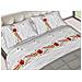 Completo Lenzuola Letto In 100% Cotone Made In Italy Disegni Assortiti C.n 1 Piazza Note Grigio - Foto miniatura 1