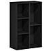 Libreria Rovere Nero 50x25x80 cm in Legno Multistrato - Foto miniatura 1