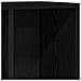 Libreria Rovere Nero 50x25x80 cm in Legno Multistrato - Foto miniatura 6