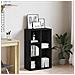 Libreria Rovere Nero 50x25x80 cm in Legno Multistrato - Foto miniatura 10