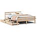 Letto senza Materasso 120x200 cm in Legno Massello di Pino - Foto miniatura 1