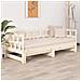 Lusso Casadino -  Dormeuse Estraibile Legno Massello Pino 2x(90x200) Cm - Foto miniatura 3