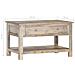 Tavolino Da Salotto 82x52x47 Cm In Legno Massello Di Mango - Foto miniatura 7