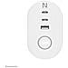 DS22-840WH6 Multipresa da tavolo con morsetto e porte USB-C e USB-A - ricarica rapida - Foto miniatura 6