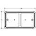 Fanale Anteriore Sx 12v Trattore Ford 81844435 Certificato E6 Confezione Da 2 Pezzi - Foto miniatura 2