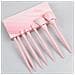 Set Di 7 Pennelli Da Trucco Rosa - Setole Sintetiche Morbide, Strumenti Essenziali Di Bellezza - Foto miniatura 4