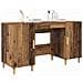 Scrivania Legno vecchio 140 x 50 x 75 cm Legno multistrato - Foto miniatura 3