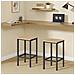 Sgabelli da bar moderni Sonoma - Stile loft - LBC065B11 x2 - Foto miniatura 4