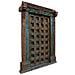 Porta In Legno Marrone 155x37x226h Cm - Foto miniatura 1
