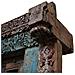 Porta In Legno Marrone 155x37x226h Cm - Foto miniatura 6