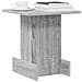 Tavolino Grigio Sonoma 35,5 x 35 x 40 cm Legno multistrato - Foto miniatura 3