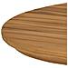 Piano del tavolo 100 x 50 x 3,5 cm Ovale Legno di teak solido - Foto miniatura 6
