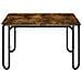 Tavolino da salotto Rovere Fumo 79,5 x 79,5 x 45 cm - Foto miniatura 3
