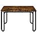 Tavolino da salotto Rovere Fumo 79,5 x 79,5 x 45 cm - Foto miniatura 4