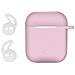 Aircase Custodia in Silicone per Auricolari AirPods Colore Rosa - Foto miniatura 1