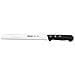 Serie Universal - Coltello Pane - Lama Acciaio Inossidabile Nitrum 250 Mm Con Alveoli - Manico Polioxymetilene (pom) Colore Nero - Foto miniatura 1