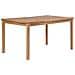Tavolo Da Pranzo Per Esterni 150x90x77 Cm Massello Di Teak - Foto miniatura 1