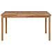 Tavolo Da Pranzo Per Esterni 150x90x77 Cm Massello Di Teak - Foto miniatura 3