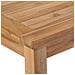 Tavolo Da Pranzo Per Esterni 150x90x77 Cm Massello Di Teak - Foto miniatura 5