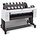 Stampante Grandi Formati DesignJet T1600 PostScript Inkjet a Colori A0 Ethernet - Foto miniatura 2