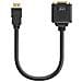 Adattatore Video Hdmi Maschio A Dvi-d E Hdmi Femmina Modello Hd-hdvi Nero - Foto miniatura 4