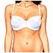 Reggiseno Antemide In Microfibra B45 Coppe Dalla A Alla E Bretelle Rimovibili - Bianco D 4a - Foto miniatura 1