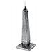 Metal Earth Fascinations One World Trade Center Puzzle Di Metallo 3d - Foto miniatura 5