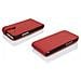 Custodia Compatibile Con Htc One M4 Mini In Rosso Cremisi - Coperchio Protettivo In Design Flip Realizzato In Similpelle Testurizzata - Foto miniatura 6