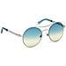 Web Occhiali Da Sole We0171 C54 16v (shiny Palladium / gradient Blue)  - Foto miniatura 3