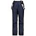 Pantaloni Sci Kid Salopette Junior - 116 Nero-blu - Foto miniatura 1