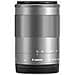 EF-M 55-200mm f / 4.5-6.3 IS STM, 17/11, 55 - 200 mm, EF-M, 88 - 320 mm, , Argento - Foto miniatura 3