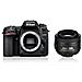 D7500 + AF-S DX NIKKOR 35mm Kit fotocamere SLR 20.9MP CMOS 5568 x 3712Pixel Nero - Foto miniatura 2