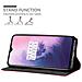 Custodia Compatibile Con Oneplus 7 In Rosso Mela - Coperchio Protettiva Con Chiusura Magnetica, Funzione Stand E Tasca Per Le Carte - Foto miniatura 3