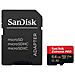 MicroSDXC Extreme PRO 64 GB UHS-I Adattatore 200 MB /s CL10 Colore Nero /Roso - Foto miniatura 1