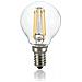 Lampadina E14 Sfera 4w 3000k Cri90 Trasp - Ideal Lux 271620 - Foto miniatura 2
