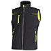 Upower Universe Gilet Smanicato Da Lavoro Impermeabile Antivento Traspirante Colore Black Carbon Tg. 3xl - Foto miniatura 1