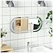 Specchio Da Bagno Led 60x25 Cm Ovale - Foto miniatura 8