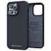 Cover Per Iphone 14 Pro Max In Vera Pelle, Nero - Foto miniatura 2