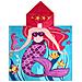 Poncho Mare Per Bambini Per Spiaggia In Morbida Spugna Disegno Sirenetta - Foto miniatura 1
