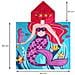 Poncho Mare Per Bambini Per Spiaggia In Morbida Spugna Disegno Sirenetta - Foto miniatura 3