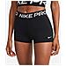 Short Women'S 3 Pro Cz9857-010 Donna Taglia Xl Colore Nero - Foto miniatura 3