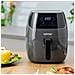 ZAF5502G friggitrice Singolo 5 L Indipendente 1500 W Friggitrice a basso contenuto di grassi Nero, Grigio - Foto miniatura 4