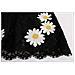 Abito Sicilia Camomilla In Pizzo Floreale Nero - It36-xxs - Foto miniatura 5