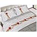 Completo Lenzuola Letto In 100% Cotone Made In Italy Disegni Assortiti C.n Piazza E Mezza Note Grigio - Foto miniatura 1